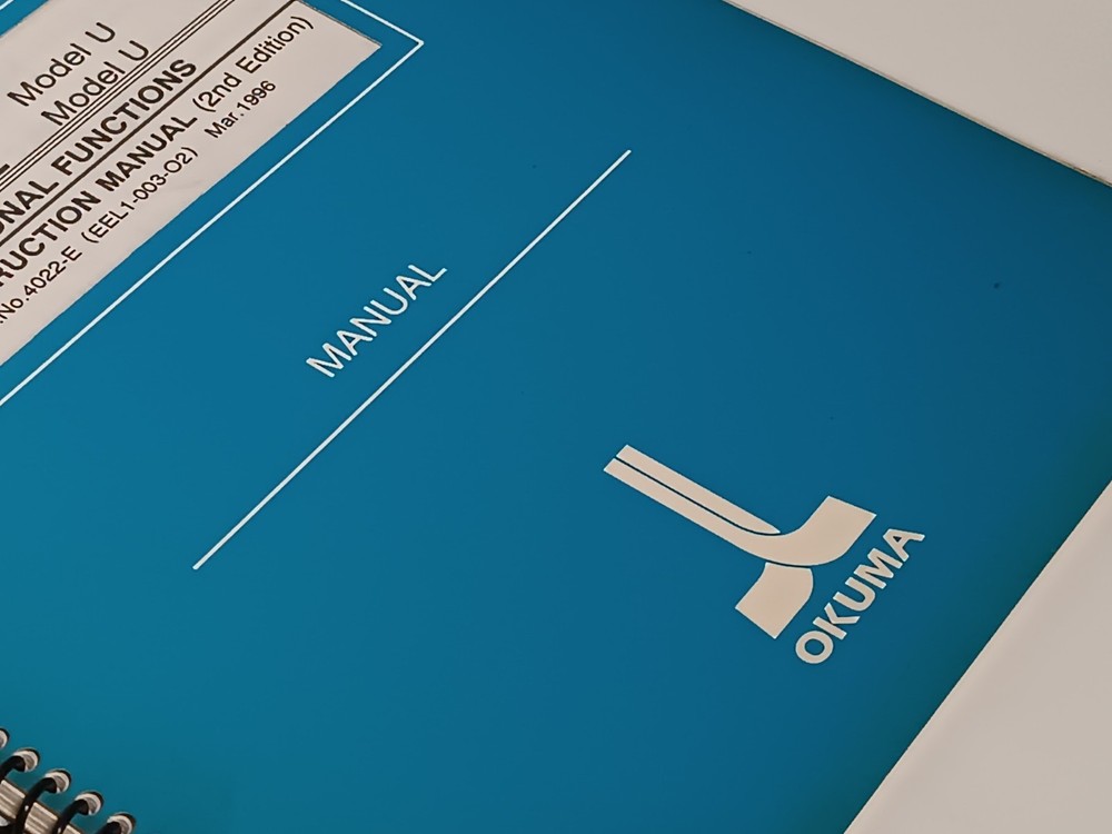 Okuma OSP7000L OSP700L Model U Additional Functions Instruction Manual 4022-E