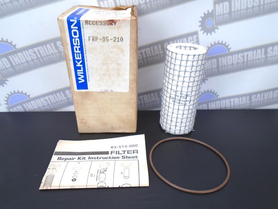 WILKERSON - FILTER ELEMENT - FRP-95-210 - FILTER, O-RING & INSTRUCT (NEW in BOX)