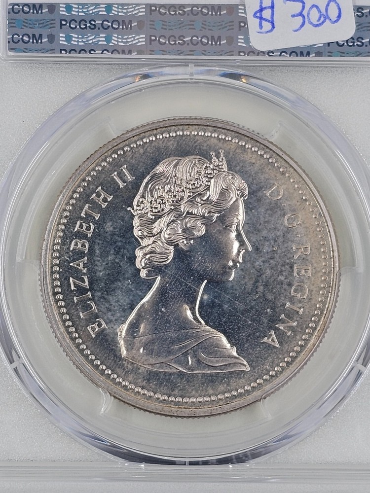 1973 S$1 PCGS SP65 Canada RCMP Ag