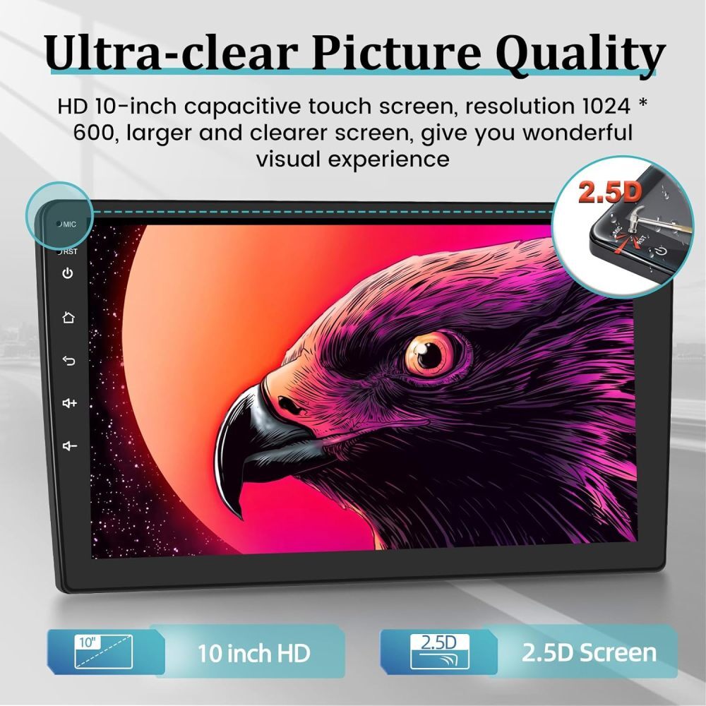 For 2014-2018 Dodge Ram 1500 2500 3500 Android 15 Car Stereo WiFi Radio Carplay