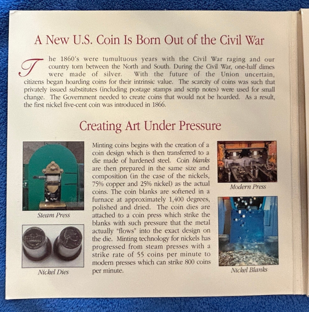 US Cent & Nickel Collector's Sets