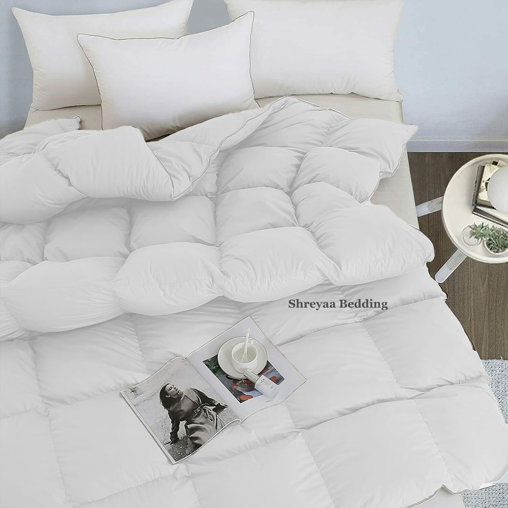 1000 THREAD COUNT 100% COTTON DOWN ALTERNATIVE COMFORTER US SIZES! SALE
