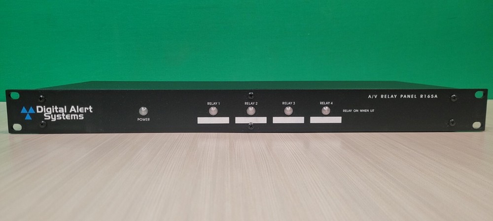 DIGITAL ALERT SYSTEMS Stereo A/V and IF/RF Relay Panel - R165A NEW OPEN BOX