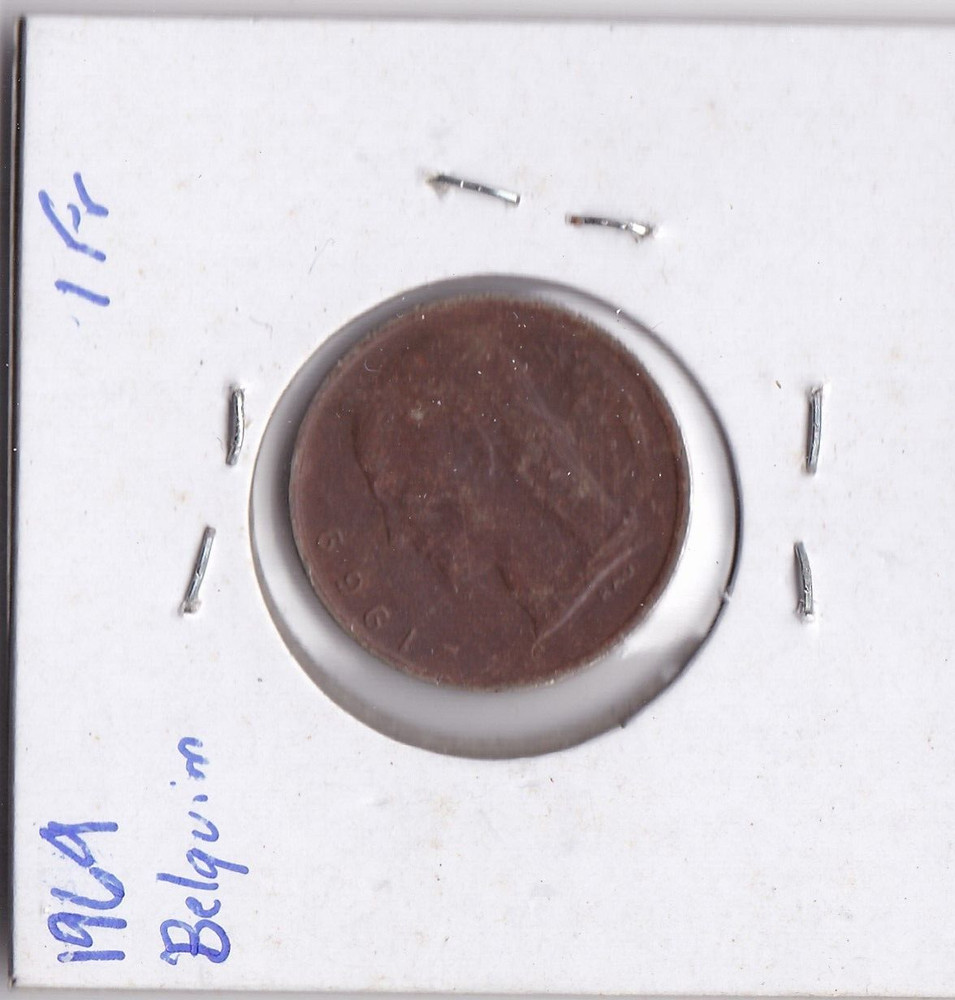 1969 Belgium 1 Franc