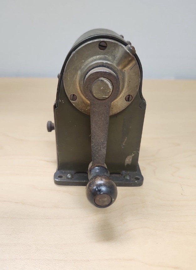 Antique Wizard Pencil Sharpener Works Nice!