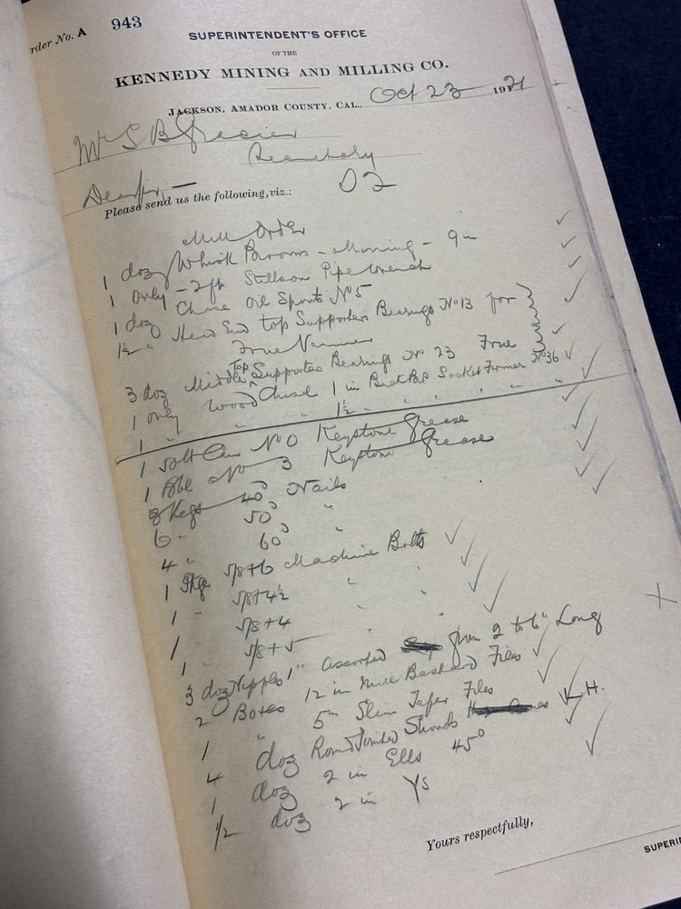 1920s 1940s Mining Papers Powder Box