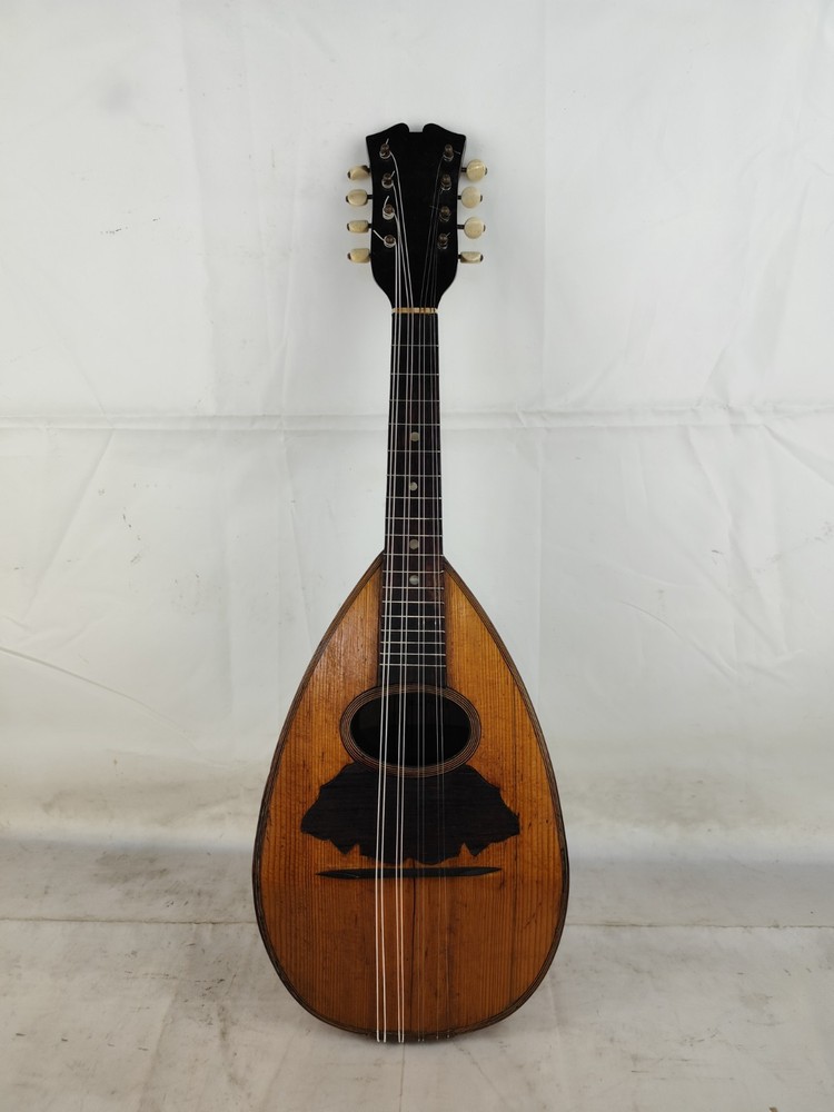 Mandolin 4/4 Paolo Stradini E Figlio Napoli 1900 曼陀林 만돌린マンドリン
