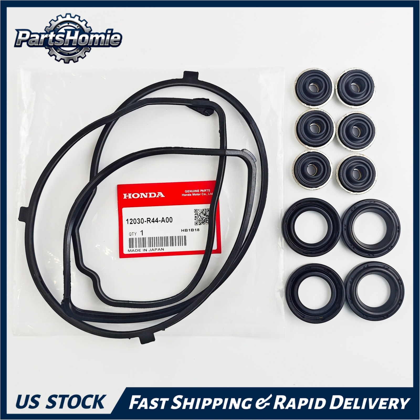 OEM Valve Cover Gasket Set 12030-R44-A00 for Honda Accord Acura TSX 2008-2015