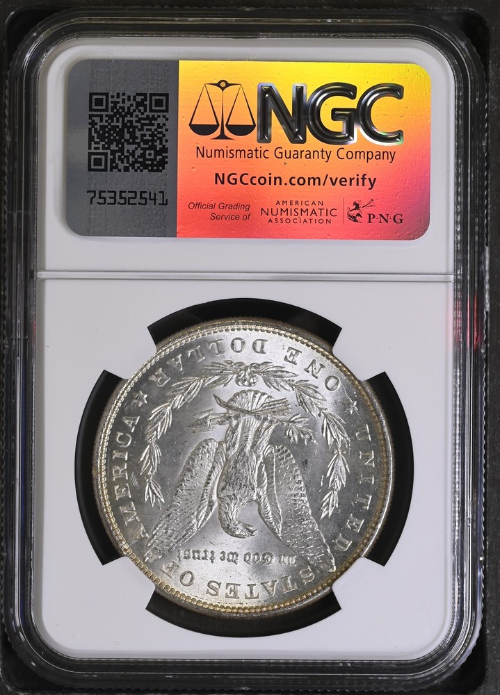 1885 Morgan Silver Dollar NGC MS-63