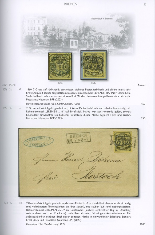 Bremen Germany Specialized Auction Catalog Kohler 2024