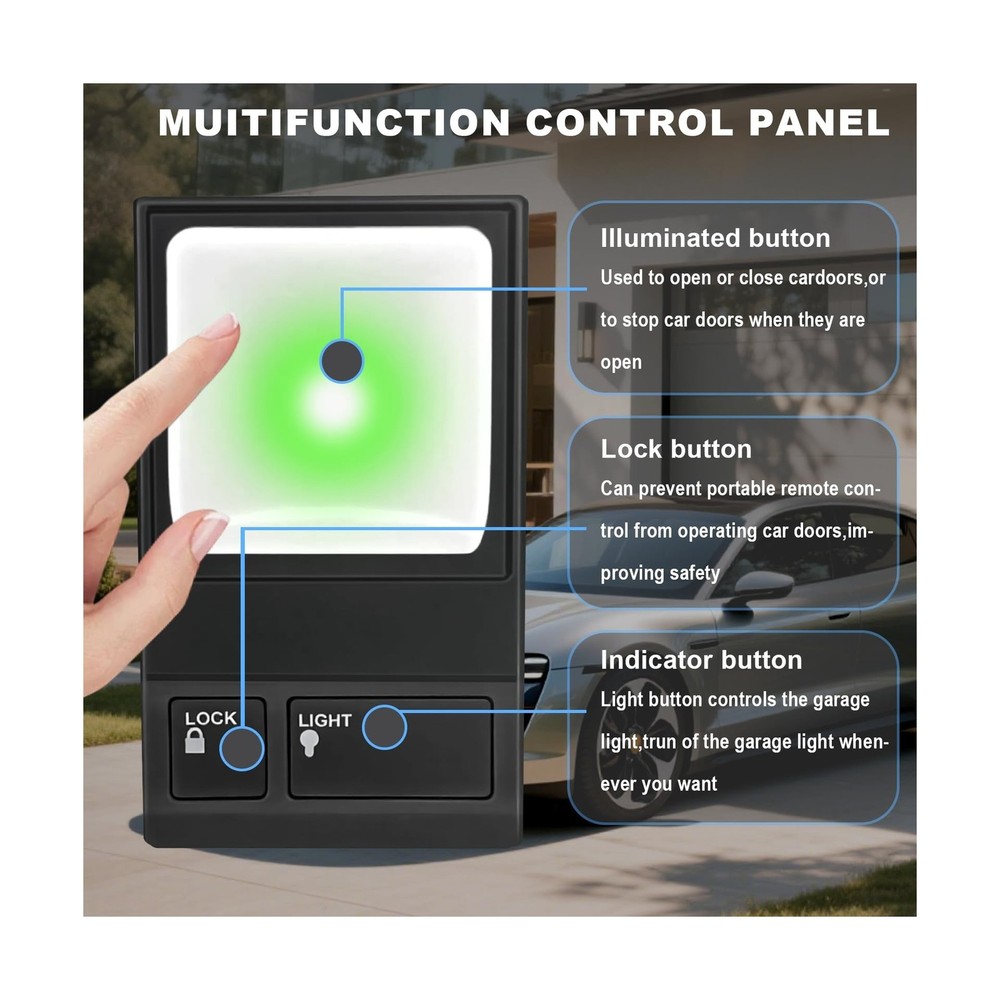 2 for LiftMaster Garage Door Opener,Multifunction Control Panel Com... Fast Ship