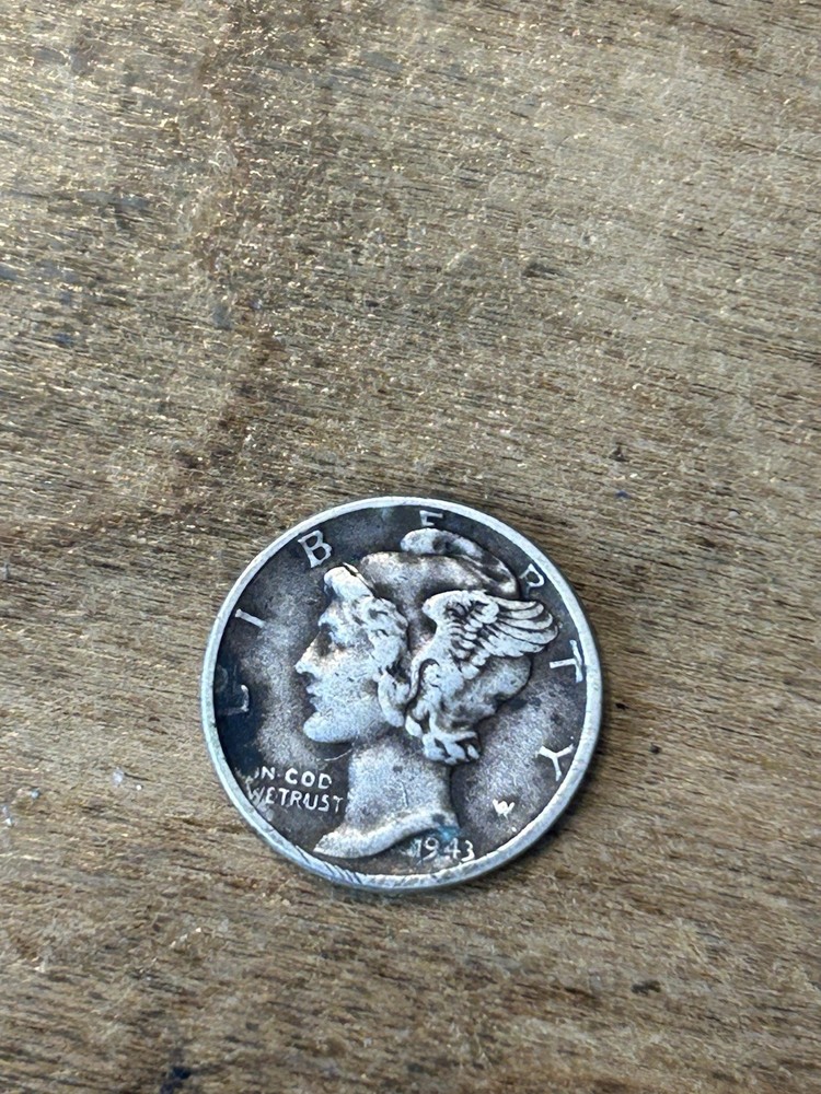 1943 Mercury Dime VF