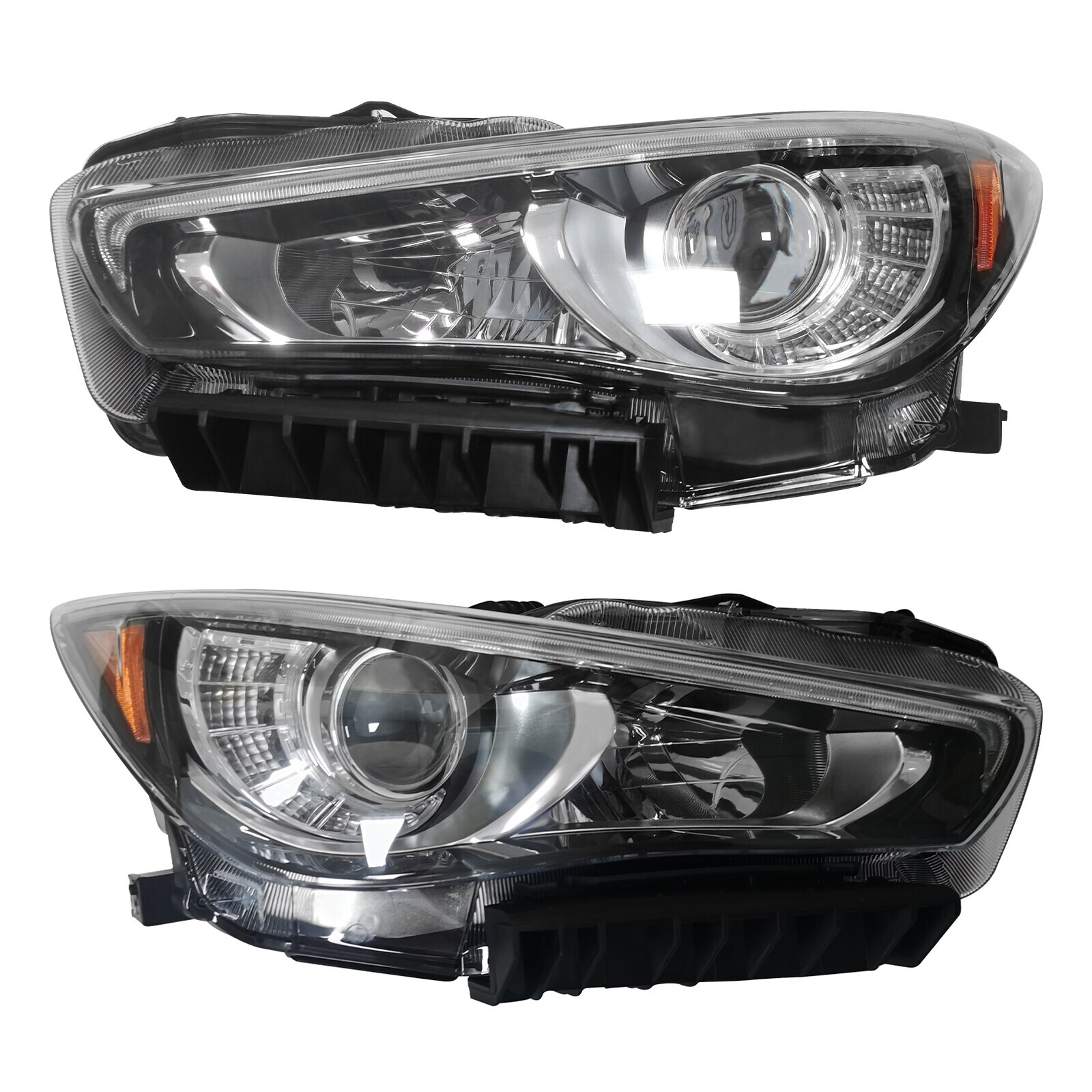 For 2014-2022 Infiniti Q50 LED Headlight Assembly Left Driver Side W/O AFS