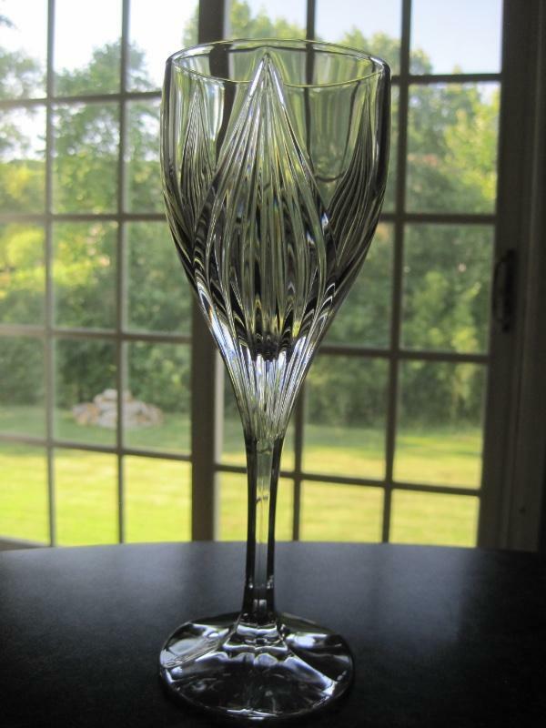 GORHAM CRYSTAL~PRIMROSE 8" WINE GLASS~GOBLET~STEMWARE~EXC