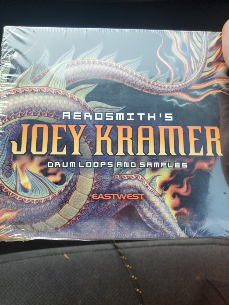 Rare Joey Kramer AEROSMITH DRUM SAMPLE LIBRARY