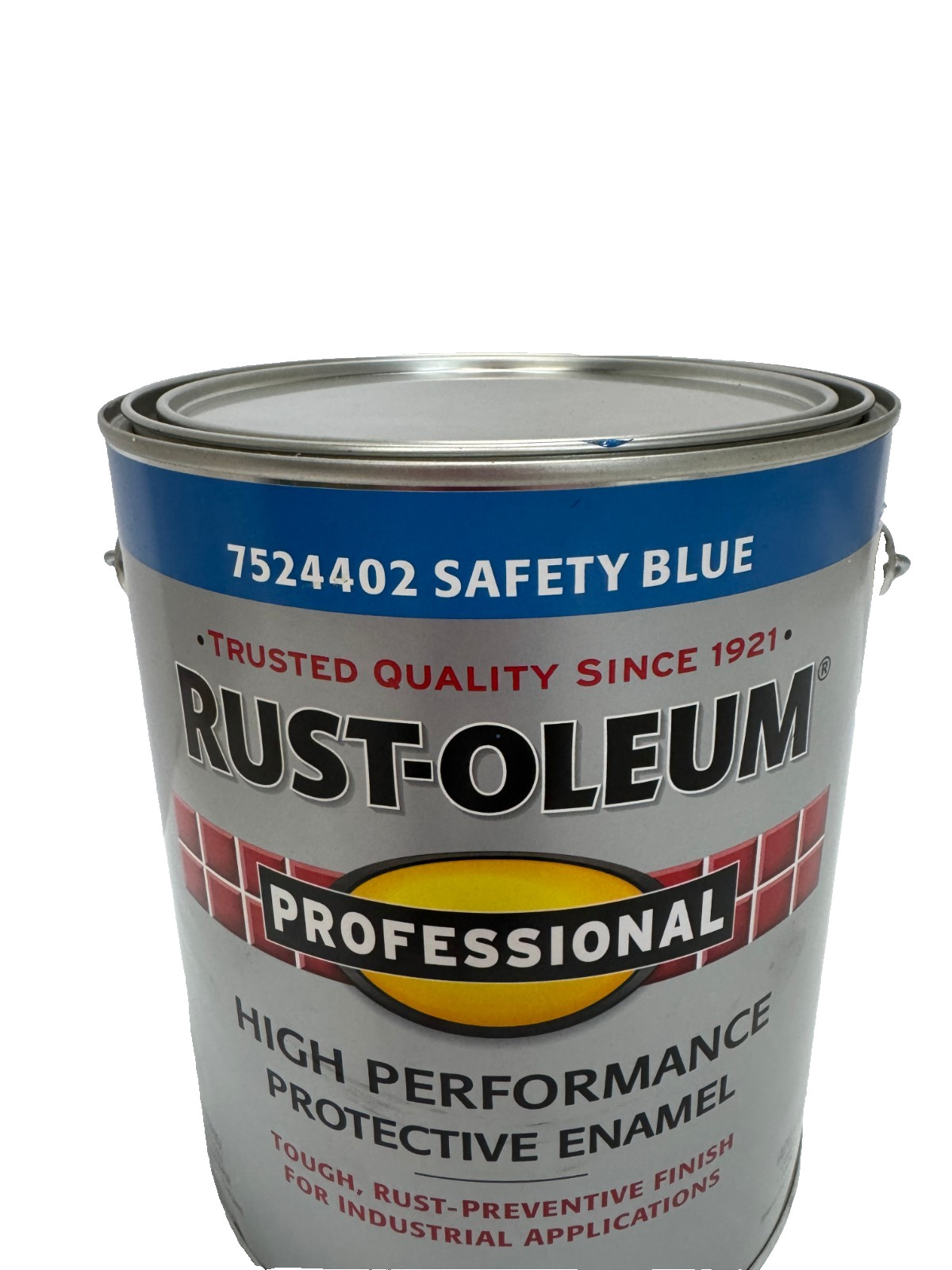 RustOleum Oil Based Paint High Performance Protective Enamel Safety Blue 7524402