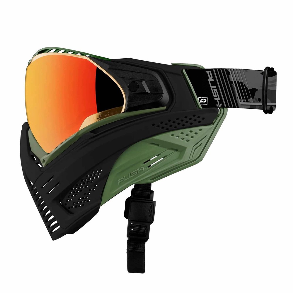 Push Unite Mask - Black / Olive