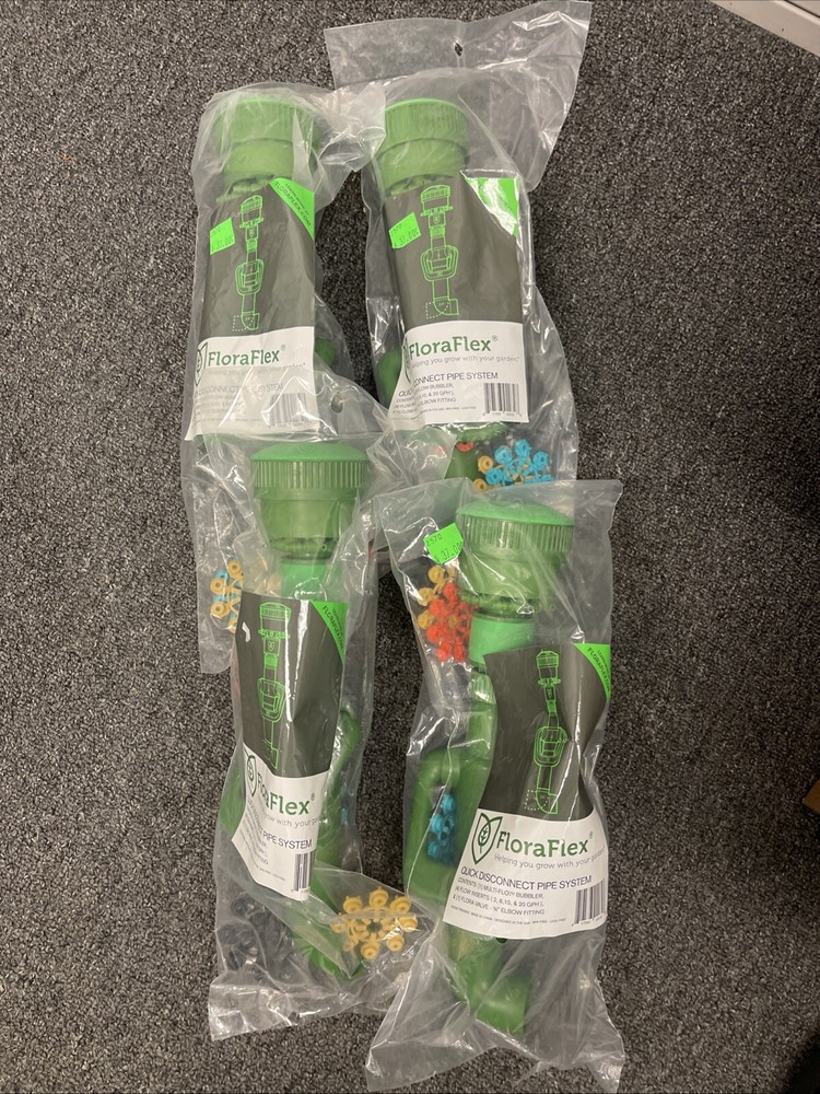 4 - FloraFlex Quick Disconnect Pipe System Multi-Flow - 3/4" T Fitting