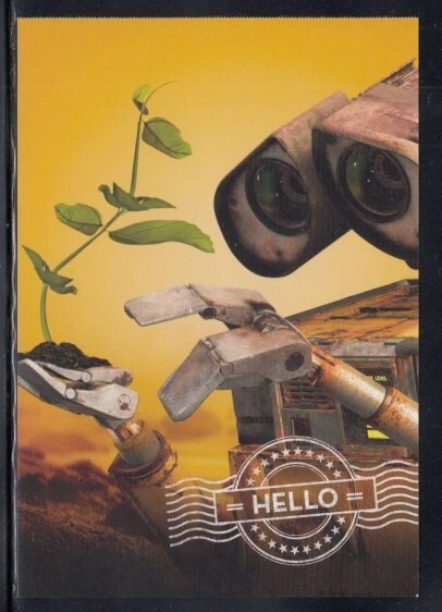 UNITED STATES Wall-E POSTAL CARD