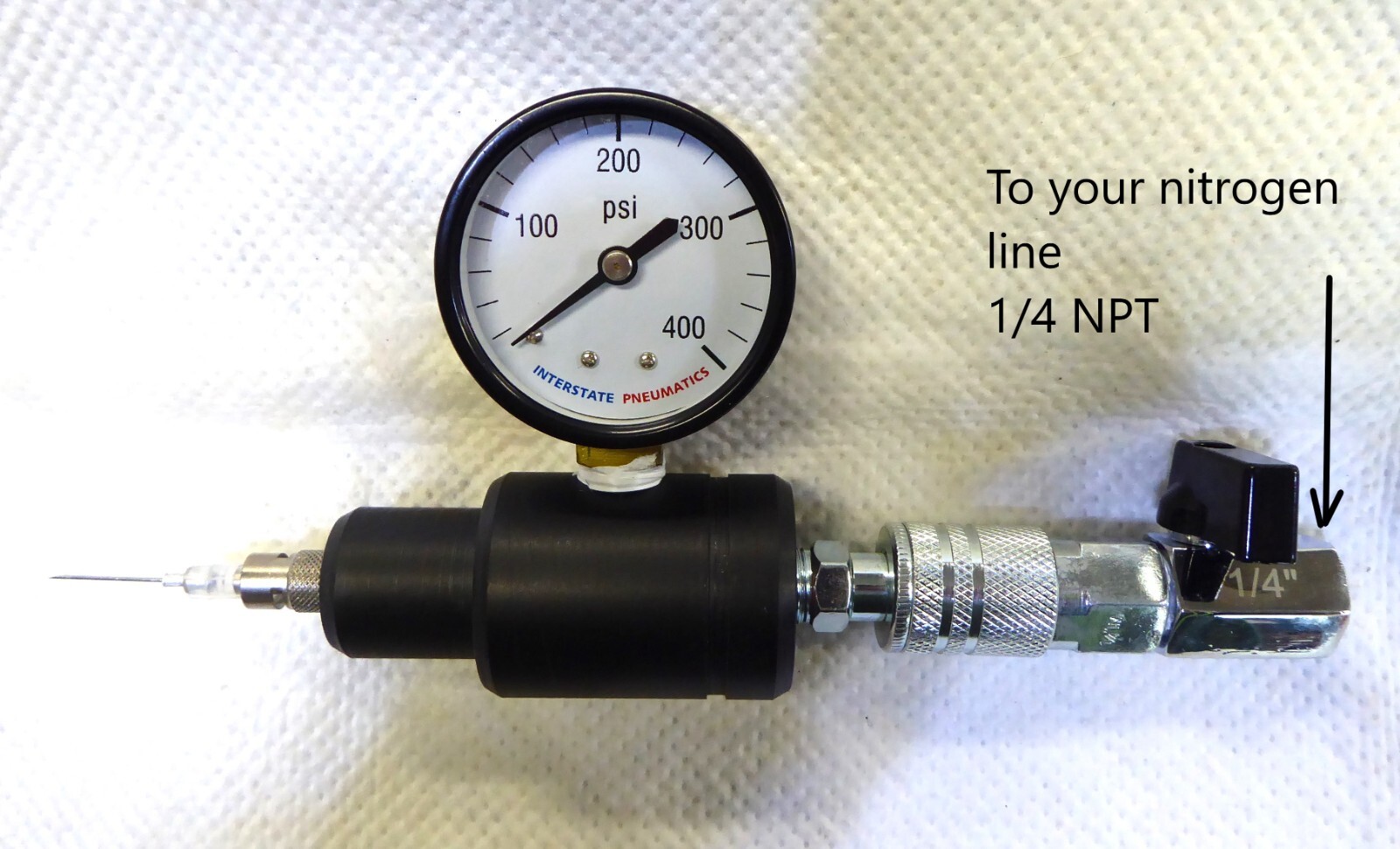 Nitrogen Shock Fill Tool