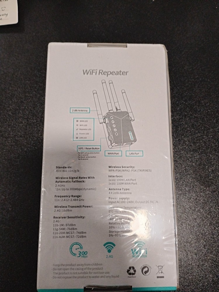 Wifi Repeater Model RPT-002 New