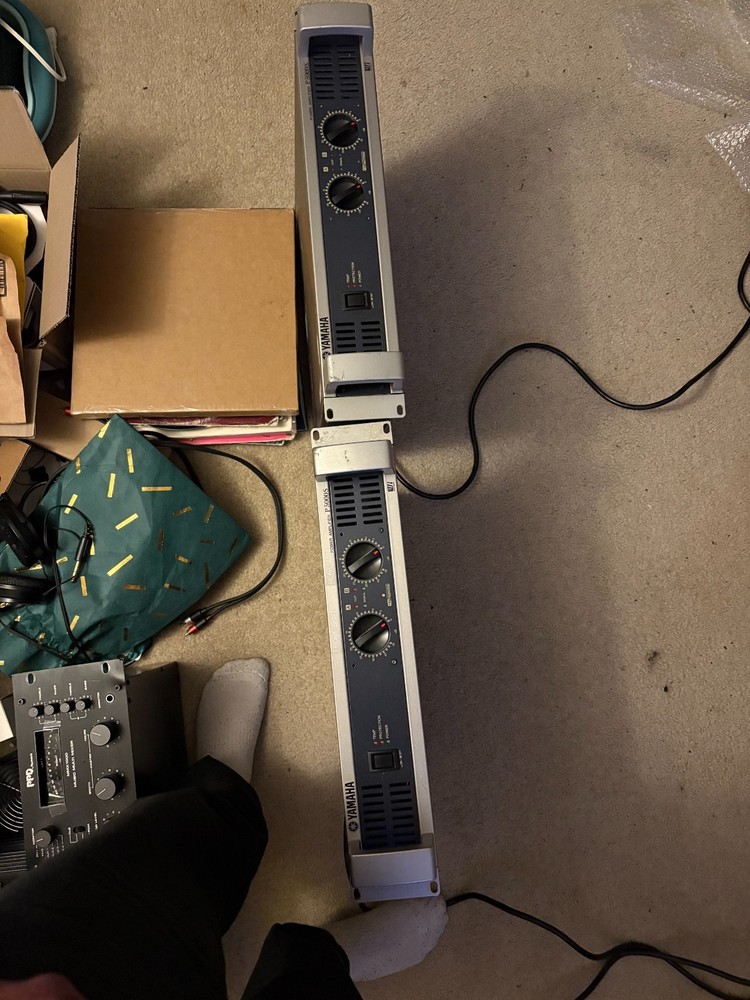 3 Yamaha P5000S Power Amplifier's