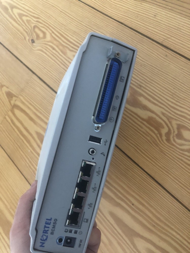 Nortel NT9T6505E5 BCM50 Base System With Adapter