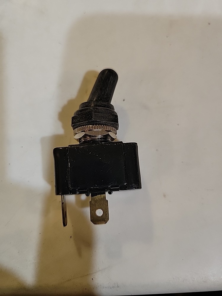 Toggle Switch 20 Amp Single Pole Race Car Switch.  Sealed ON-OFF.  (E)