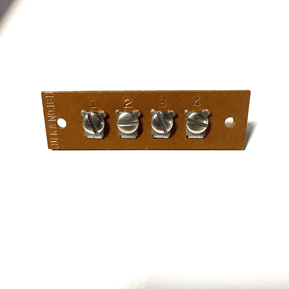 4 screw strip PHENOLIC TERMINAL STRIP