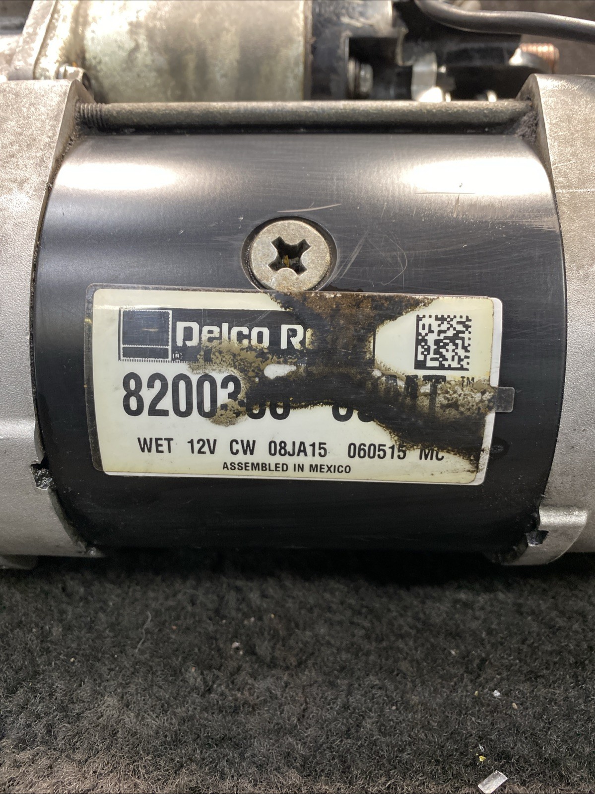 2004 KCB23683 Caterpillar C13 12.5L Delco Remy Engine Starter OEM 8200308 39MT