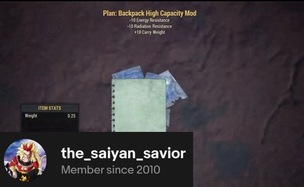 (Xbox) Backpack High Capacity Mod Plan