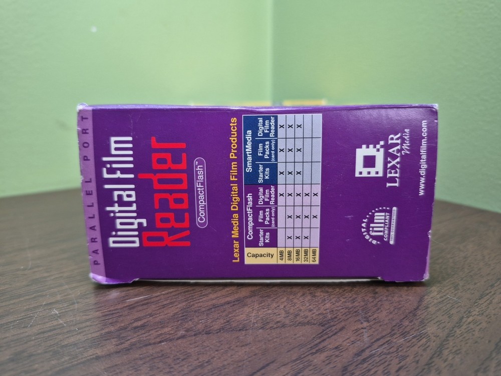 VINTAGE Lexar Media COMPACTFLASH Digital Film Reader Please Read Description