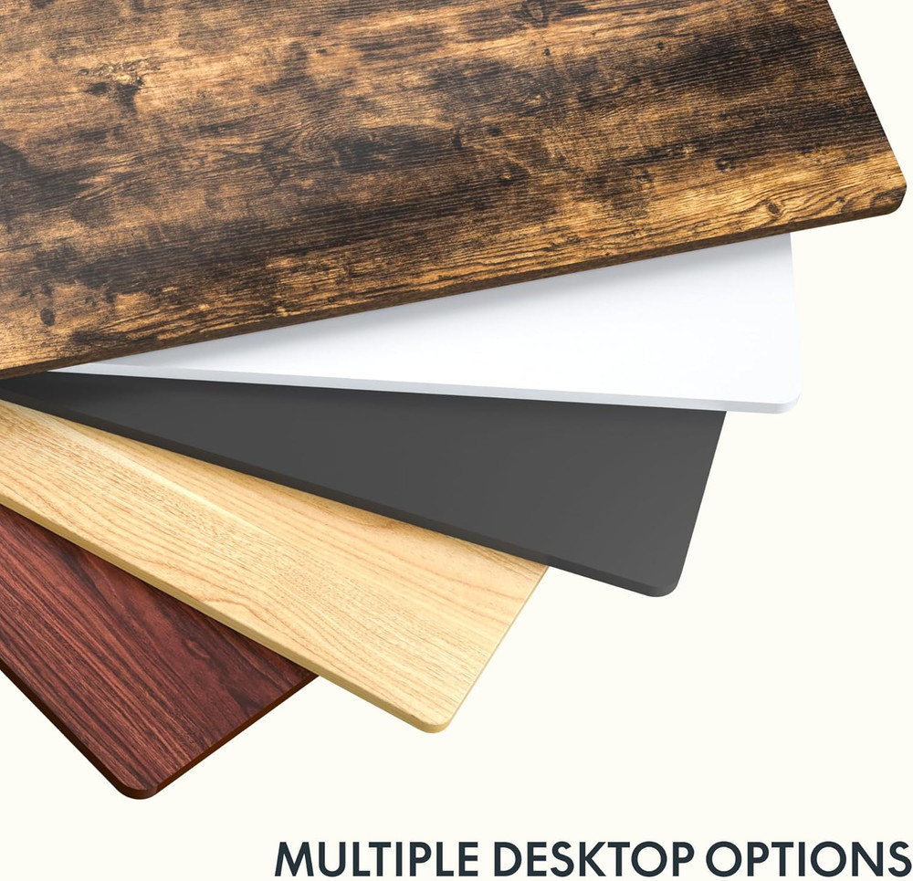 Whole Piece 55"X28" Desktop 1" Thickness Height Adjustable Desk Rectangular Tabl