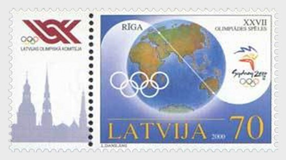 Latvia - Olympics in Sydney 2000