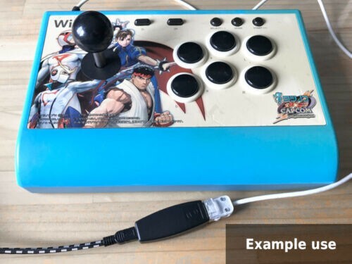 Classic Controller / Wii Guitar to USB adapter - for Clone Hero - V3 (raphnet)