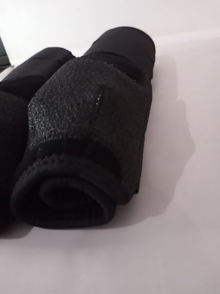 horses Protective Boots, Black, Hind, front Medium