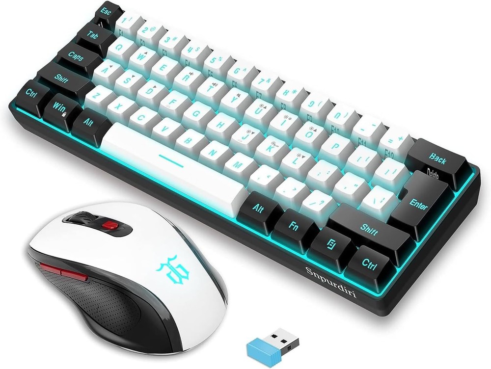 Wireless Keyboard Mouse Combo RGB