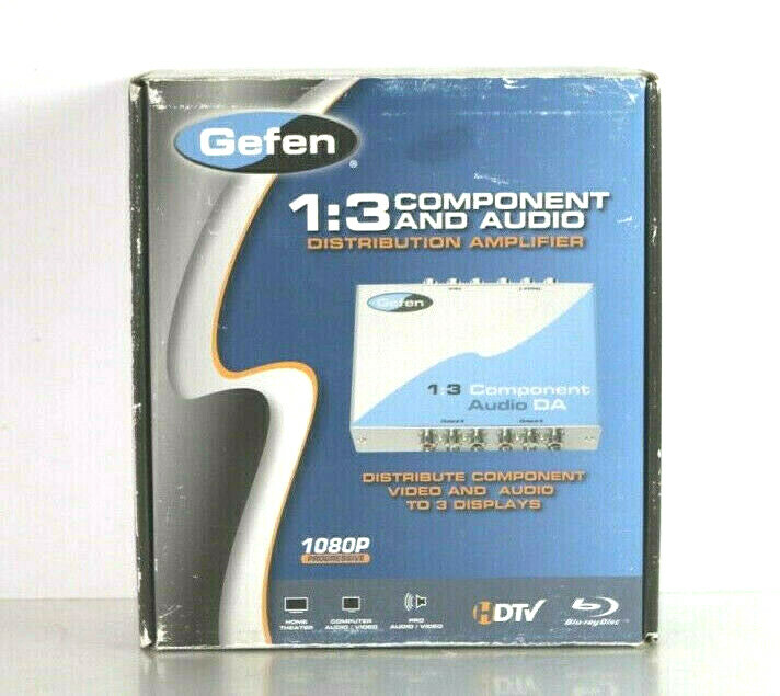 Gefen Ext-COMPAUD-143 1:3 Component Audio Distribution Amplifier B00