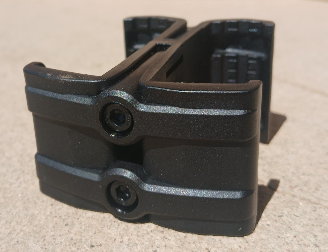 Single Mag Coupler Link - Matte Black Deburred - Snag-Free for 5.56 / .223
