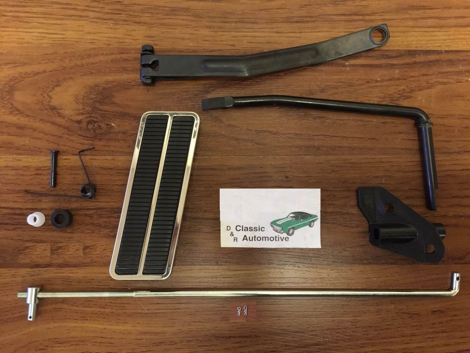 Camaro Nova Gas Pedal Kit with Throttle Linkage 12pc V8 accelerator kit