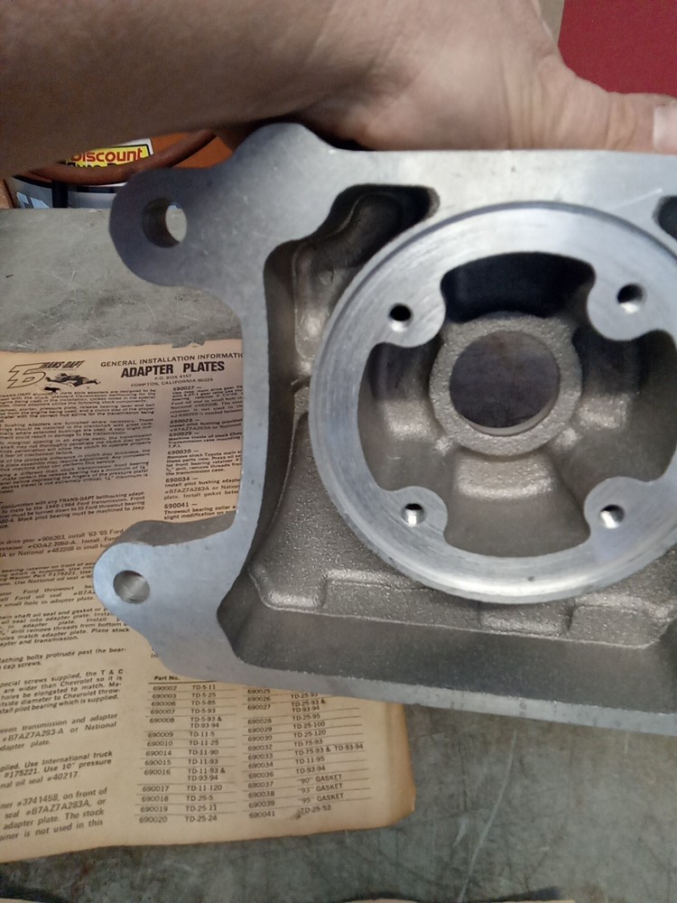 Trans-Dapt Engine Adapter Plate 690024 TD-25-89