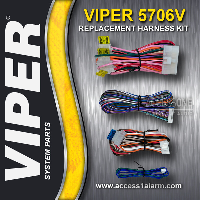 Viper 5706V Complete Replacement Harness Kit For 5X06 Series Brain