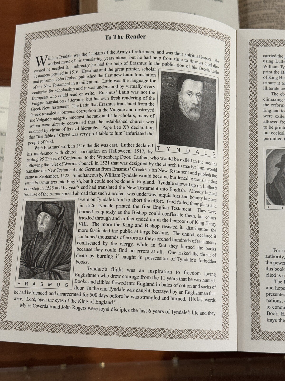 10 First Edition King James Bible Leaves