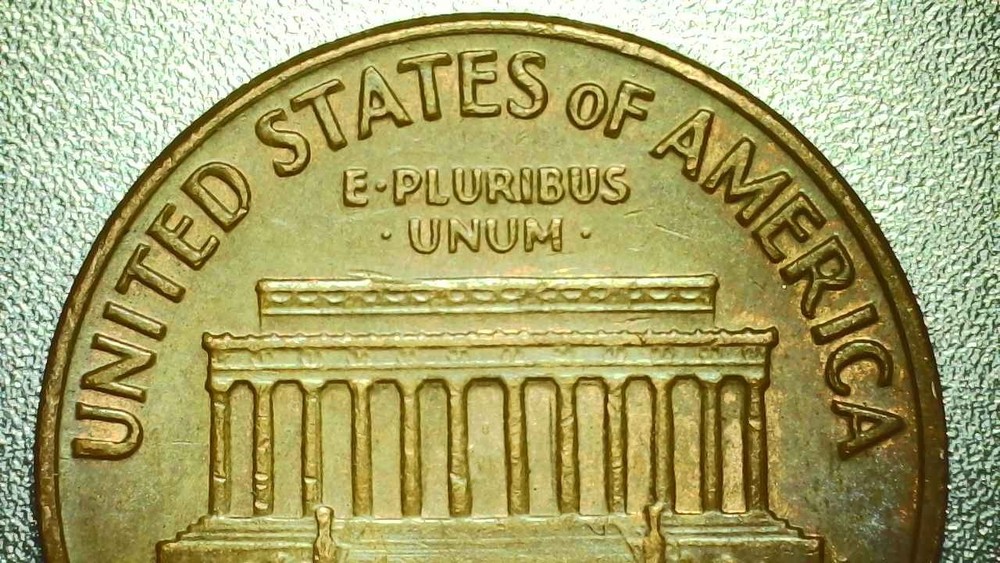 1971 D Lincoln Cent Very Faint/Missing L in LIBERTY Struck Thru Error
