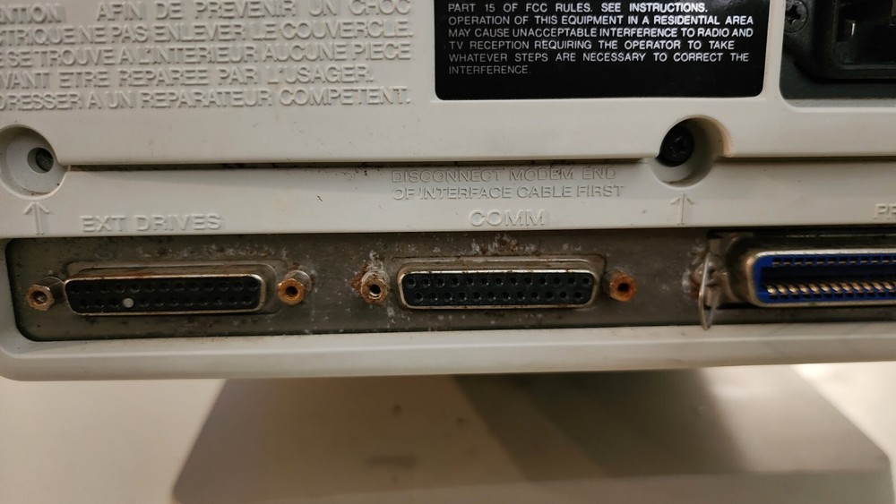 Sony System 35 Model 10 Word Processor w/ Manual & Software Rare Computer