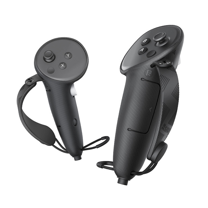 1pair Extended Silicone Controller Handle Cover For Quest 3/3S VR Remote Control