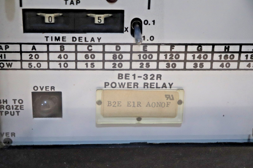 BE1-32R Basler Electric Direction Power Relay Reverse Solid State Protective 32R