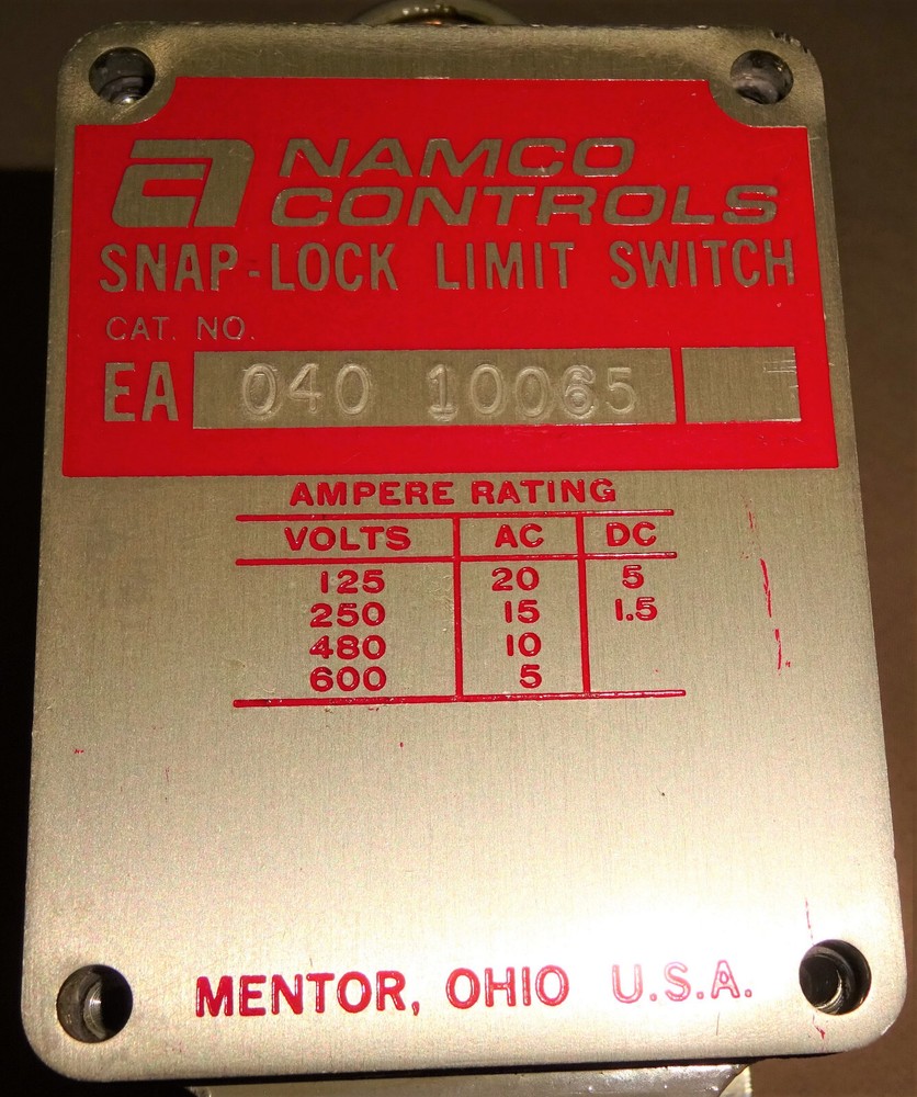 Namco EA040 10065 Limit Switch EA04010065 NEW
