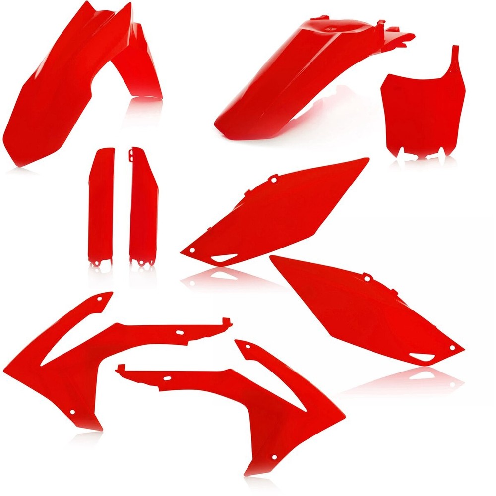 Acerbis Red Full Replacement Plastic Kit - 2314410227