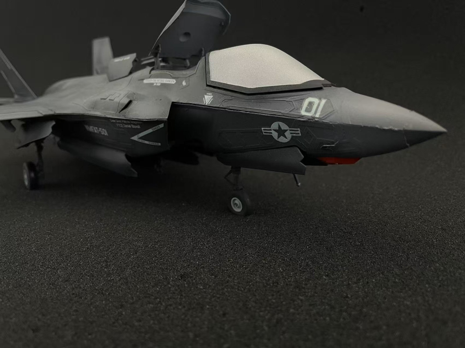 1/48,F-35B LIGHTNING IIVERSION 3.0,Attack fighter,Handmade,GIFT,Military model